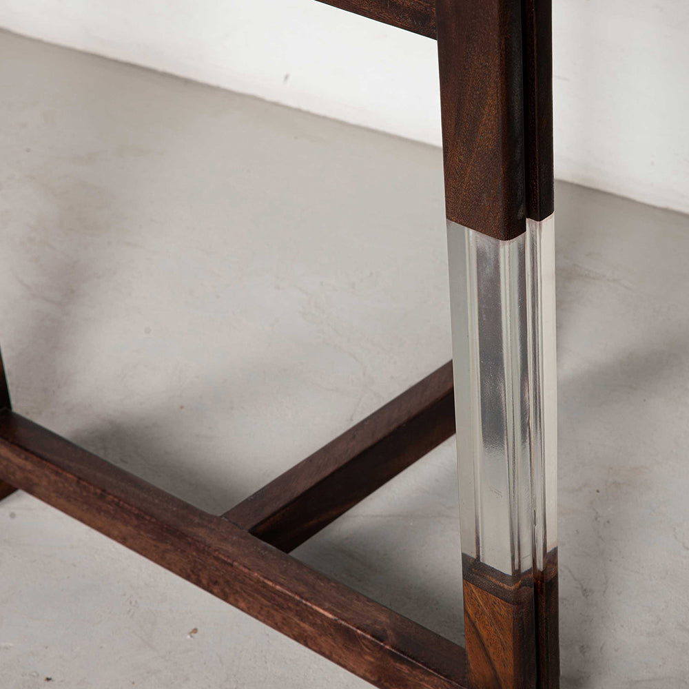 Acrylic Wood Table Legs T-Shape WL-4