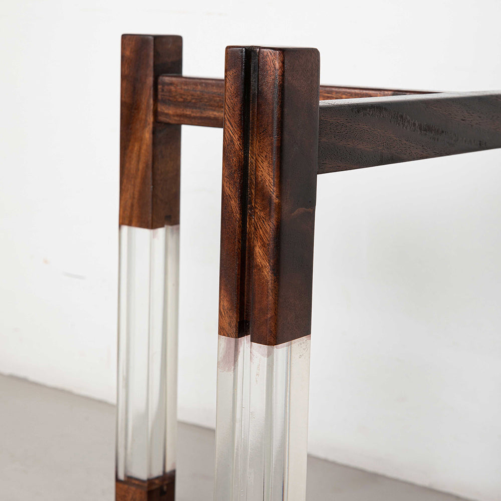Acrylic Wood Table Legs T-Shape WL-4