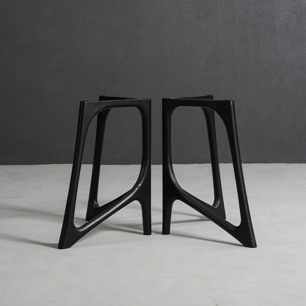 Wood Table Legs Butterfly Black WL-5